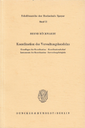 Koordination des Verwaltungshandelns