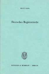 Deutsches Registerrecht
