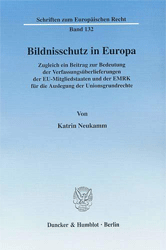 Buchcover Bildnisschutz in Europa