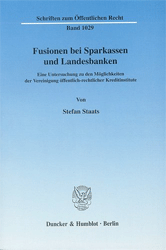 Fusionen bei Sparkassen und Landesbanken