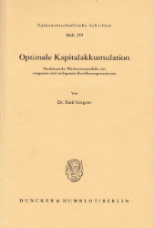 Optimale Kapitalakkumulation