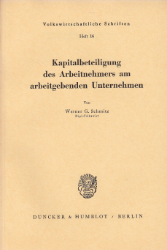 Kapitalbeteiligung des Arbeitnehmers am arbeitgebenden Unternehmen