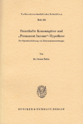 Dauerhafte Konsumgüter und