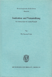 Institution und Veranstaltung