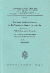 Recht der Kreditsicherheiten in den Vereinigten Staaten von Amerika