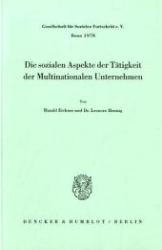 Die sozialen Aspekte der Tätigkeit der Multinationalen Unternehmen