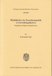 Möglichkeiten der Zentralbankpolitik in Entwicklungsländern