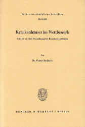 Krankenhäuser im Wettbewerb