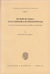 Die Rolle des Staates in den Frühstadien der Industrialisierung