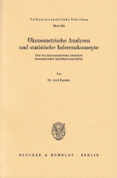 Ökonometrische Analysen und statistische Inferenzkonzepte