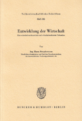 Entwicklung der Wirtschaft