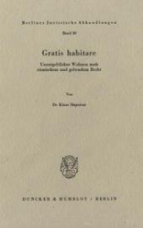 Gratis habitare