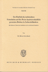 Der Einfluß des technischen Fortschritts auf die Preise landwirtschaftlich genutzten Bodens in Industrieländern