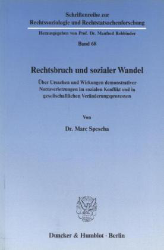 Rechtsbruch und sozialer Wandel