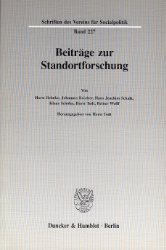 Beiträge zur Standortforschung