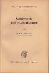 Sozialprodukt und Volkseinkommen