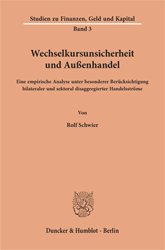 Wechselkursunsicherheit und Außenhandel