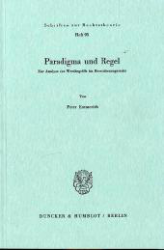 Paradigma und Regel