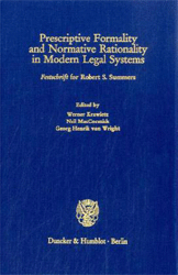 Prescriptive Formality and Normative Rationality in Modern Legal Systems