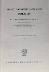 Literaturwissenschaftliches Jahrbuch. 32. Band (1991)