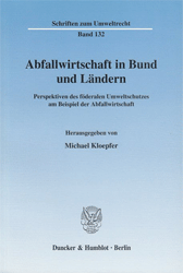 Abfallwirtschaft in Bund und Ländern