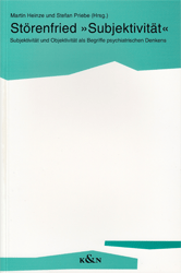 Buchcover Störenfried »Subjektivität«