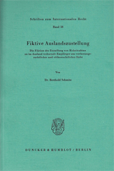 Fiktive Auslandszustellung