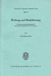 Werbung und Marktleistung