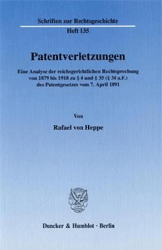 Patentverletzungen - Heppe, Rafael von