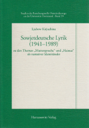 Sowjetdeutsche Lyrik (1941-1989)
