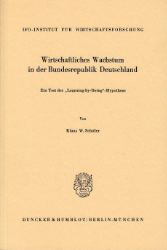 Wirtschaftliches Wachstum in der Bundesrepublik Deutschland