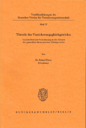 Theorie des Versicherungsgleichgewichts