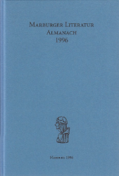 Marburger Literatur Almanach 1996