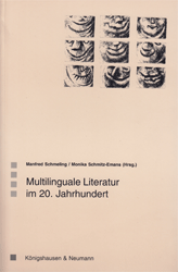 Buchcover Multilinguale Literatur im 20. Jahrhundert