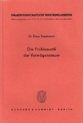Die Problematik der Vermögensteuer