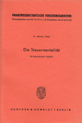 Die Steuermentalität