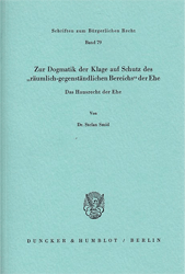 Zur Dogmatik der Klage auf Schutz des