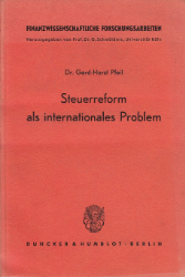 Steuerreform als internationales Problem