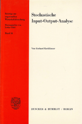 Stochastische Input-Output-Analyse