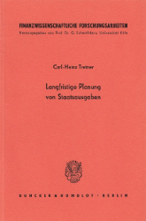 Langfristige Planung von Staatsausgaben