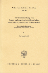 Der Zusammenhang von finanz- und realwirtschaftlichem Sektor einer offenen, stationären Volkswirtschaft