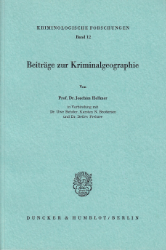 Beiträge zur Kriminalgeographie