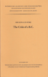 The crisis of 2 B.C - Syme, Ronald