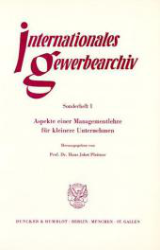 Aspekte einer Managementlehre für kleinere Unternehmen