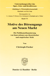 Motive des Börsengangs am Neuen Markt