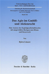 Das Agio im GmbH- und Aktienrecht