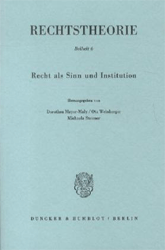 Recht als Sinn und Institution