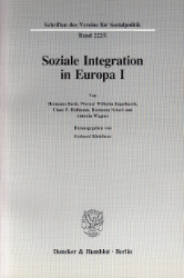 Soziale Integration in Europa I