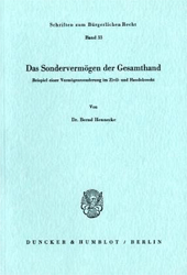 Das Sondervermögen der Gesamthand