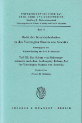 Recht der Kreditsicherheiten in den Vereinigten Staaten von Amerika